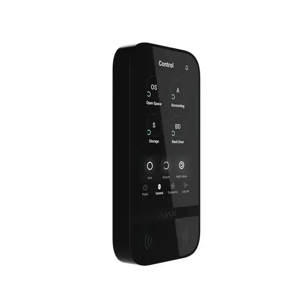 Keypad Touchscreen-Noir